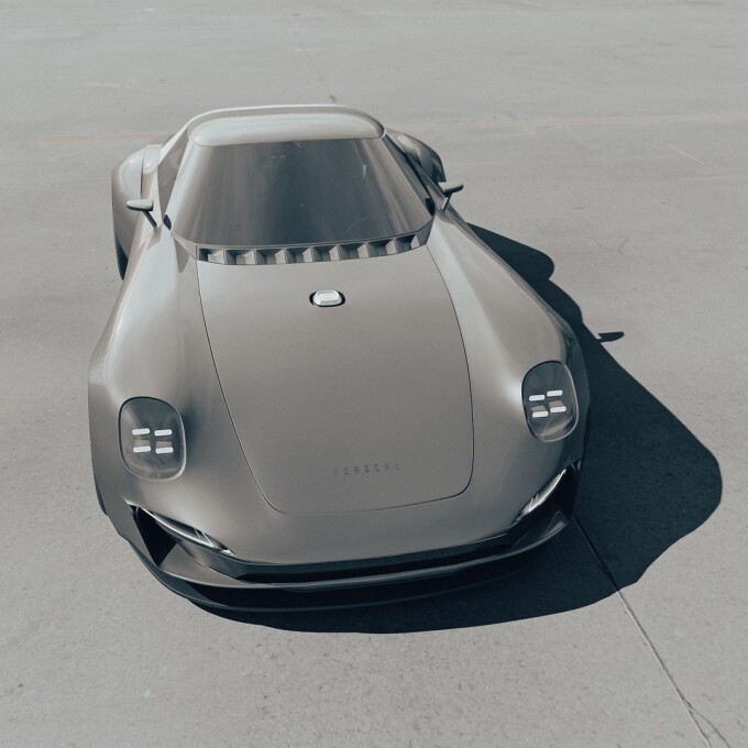 sleek porsche zero two concept might give everyone vette and mclaren goosebumps 1