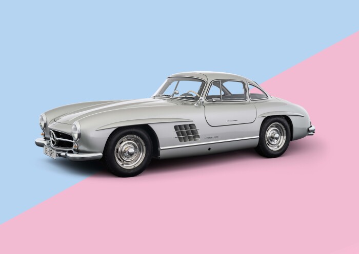 MB 300 SL Gullwing Pop Art (12)