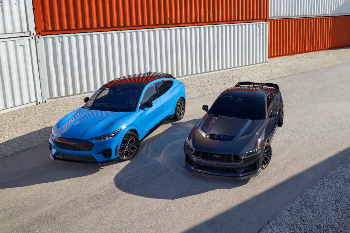 With sinister looks and a specially modified 5.0-liter V8  the most powerful 5.0-liter V8 ever, proj