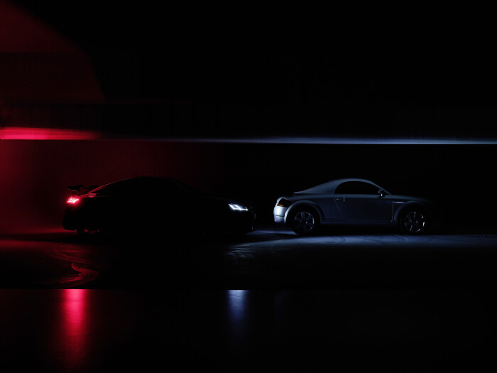 Audi TT RS Coup iconic edition, Static photo, Colour: nardo grey.Audi TT Coup Showcar, Static photo,